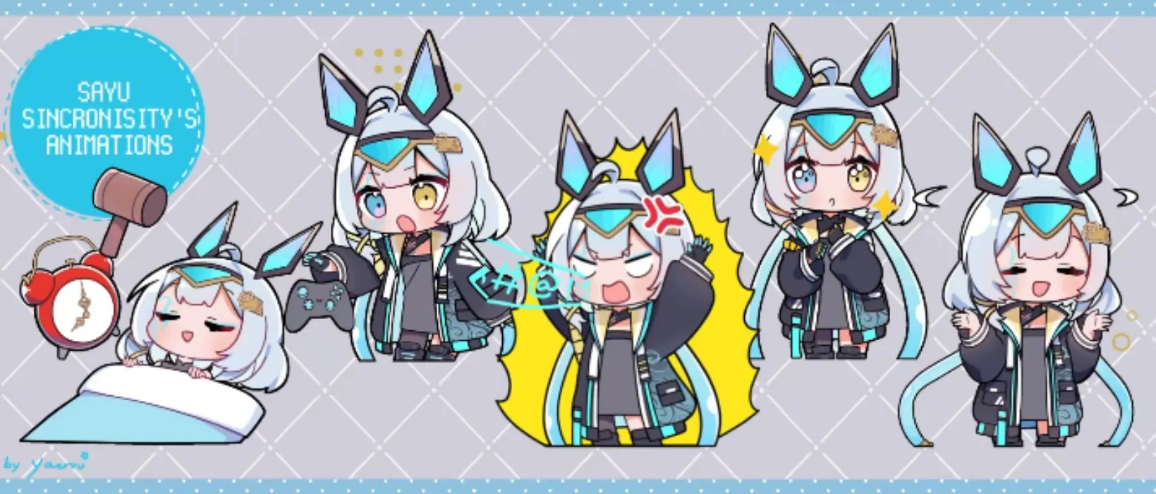 5 stream alerts by Yae_ruu