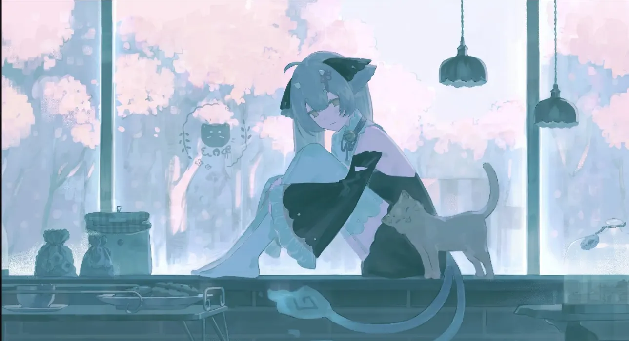 umi full body and background comission 