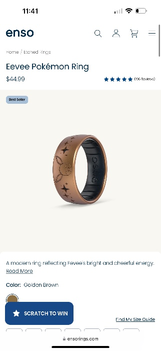 Eevee ring 