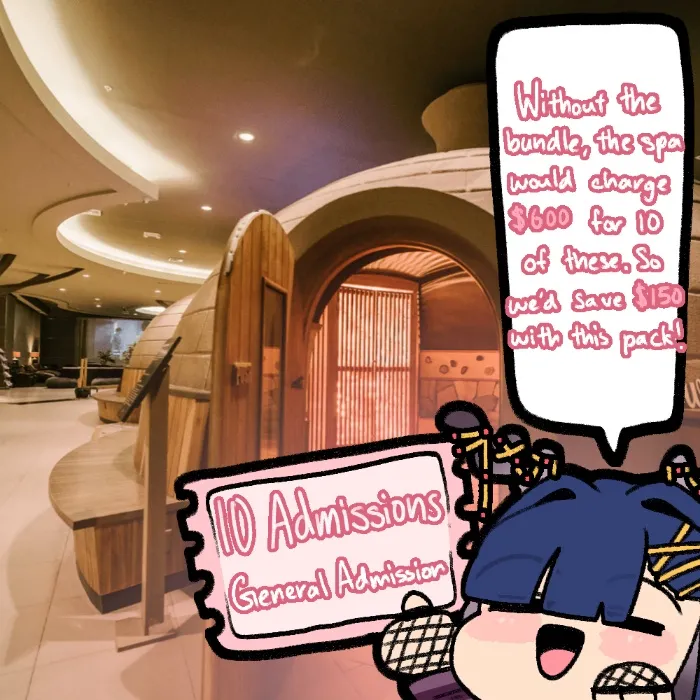10 x General Spa Admission Bundle