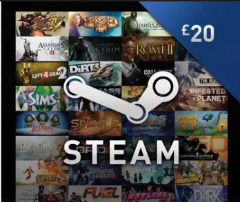 £20 STEAM GIFT CARD