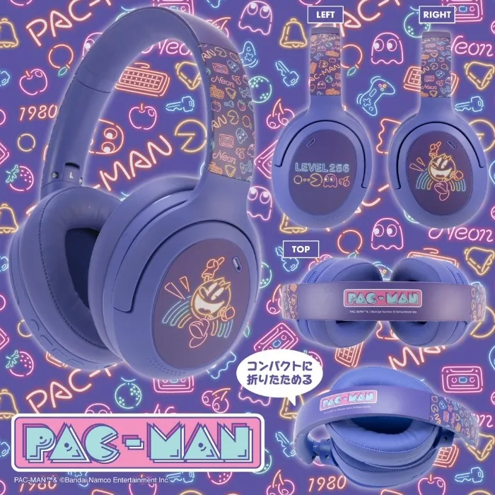 Pacman Noise Cancelling Headset Neon Pop - Neon Pop