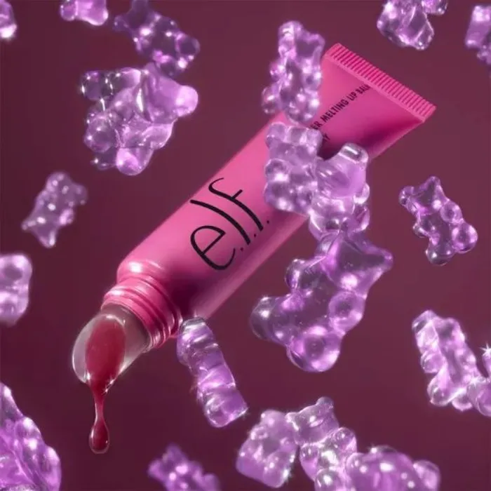e.l.f. Glow Reviver Melting Lip Balm, Hydrating Tinted Lip Balm For A Glossy Finish & Soft, Supple Lips, Vegan & Cruelty-Free, Yummy Gummy - Yummy Gummy