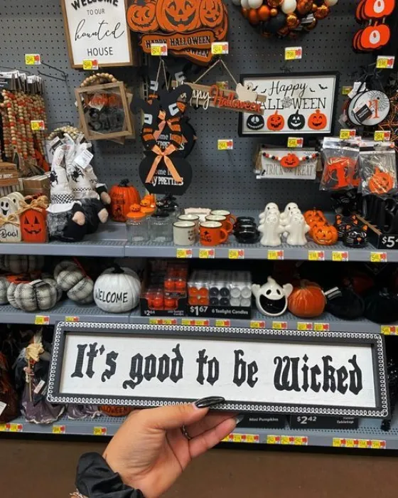 Halloween Shopping at Marshalls