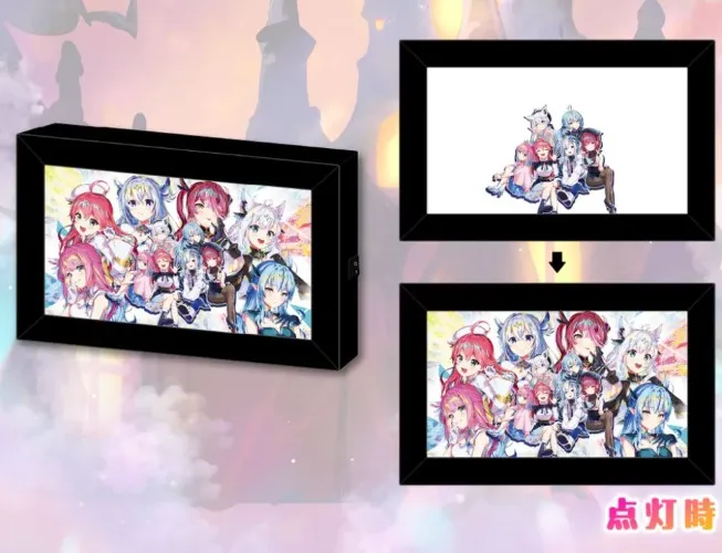 holowitches magcial girl light up panel 