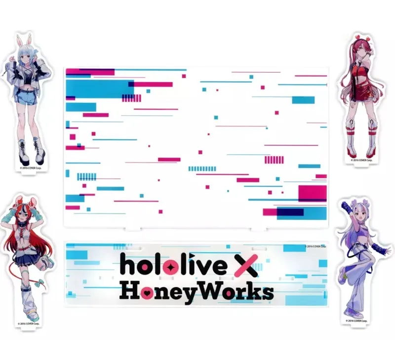 2 standee set honeyworks hololive collab 