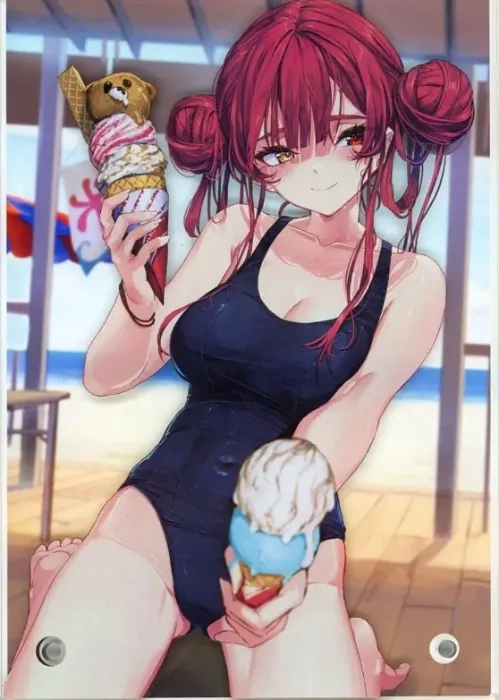 Melty Ice Cream Marine Panel