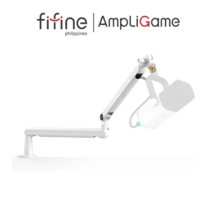 FIFINE BM88 Low Boom Arm (White)