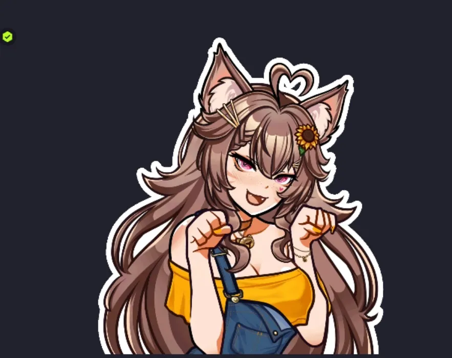 Nya Animated emote for Sybil