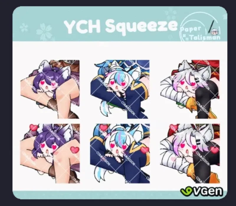 Thigh squeeze emote for Sybil and chat