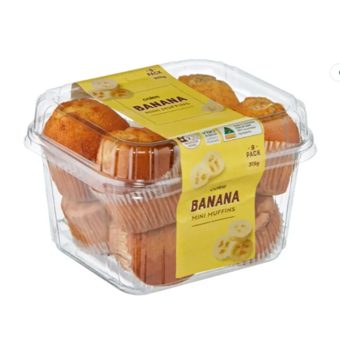 mini banana muffins (9pk) 🎀