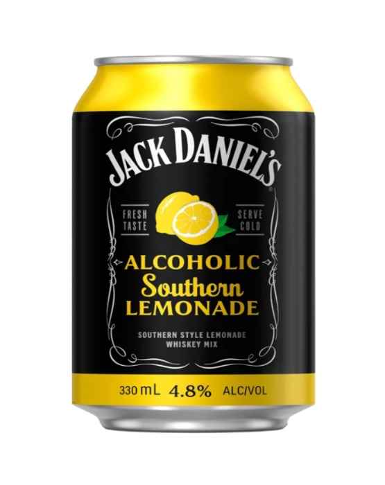 Alcoholic Southern Lemonade Cans 330mL x 6