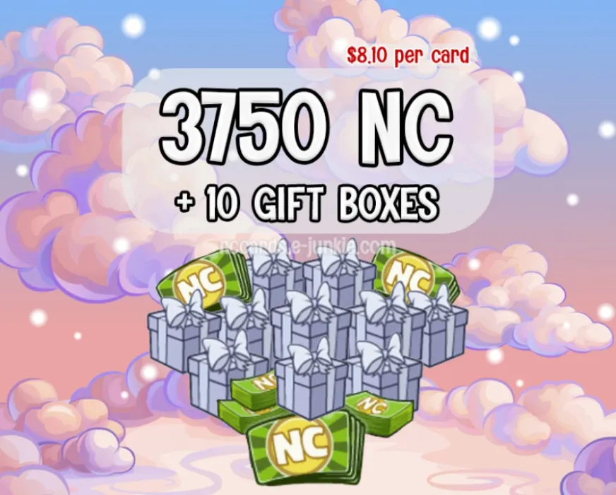 Neopets 3750 NeoCash
