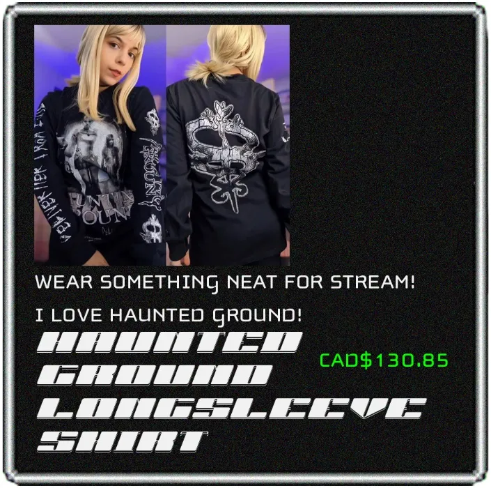 Haunting Ground - Longsleeve | XXL / 6.5oz LAA 1807GD