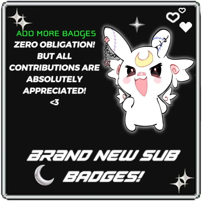 MORE Sub Badges for Stream! (Canadian price tag sucks -sorry!)