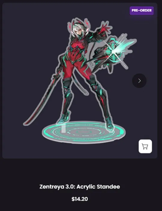 Zen Acrylic Standee