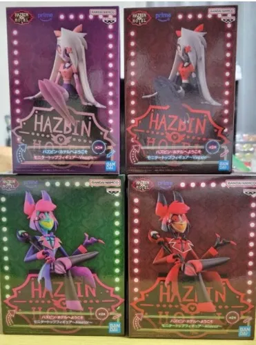 Alastor and Vaggie Bandai Figure Set