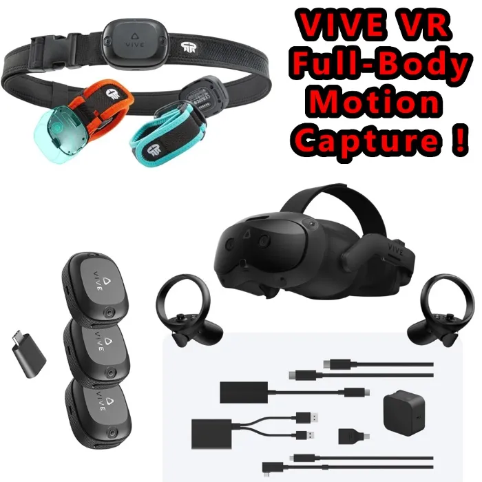 Vive VR Full-Body Motion Tracking Set!