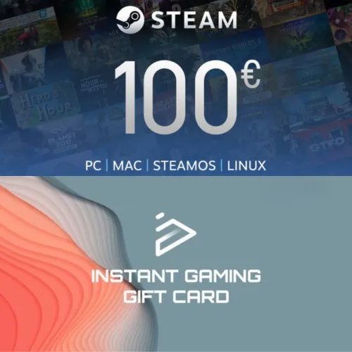 Steam/Instant Gaming - Gift Card - 100€