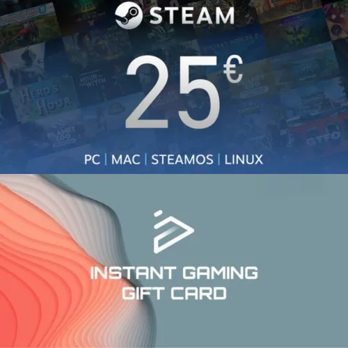 Steam/Instant Gaming - Gift Card - 25€ 