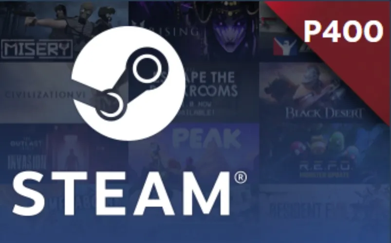 P400 Steam Gift Card