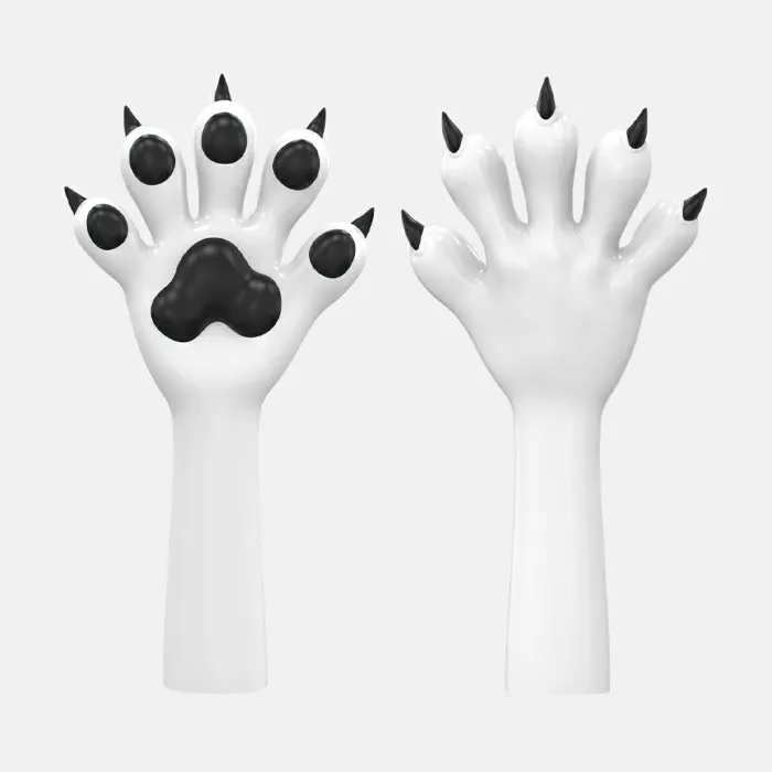 shiny paws