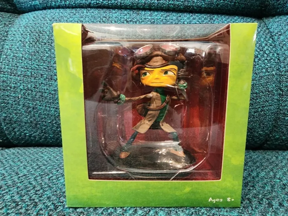 Psychonauts 2 Backer Exclusive Raz Figure - Double Fine / Fangamer - New!