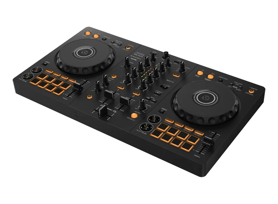 Pioneer DJ DDJ-FLX4 2-deck Rekordbox and Serato DJ Controller - Graphite