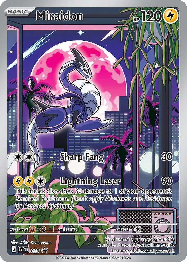      Miraidon - 013 - SV: Scarlet & Violet Promo Cards (SVP)