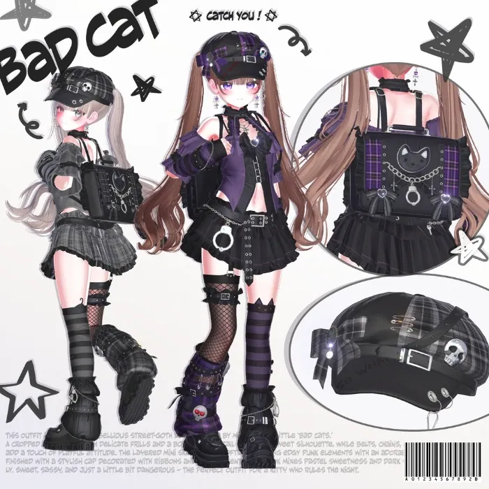 VRC Outfit badcat