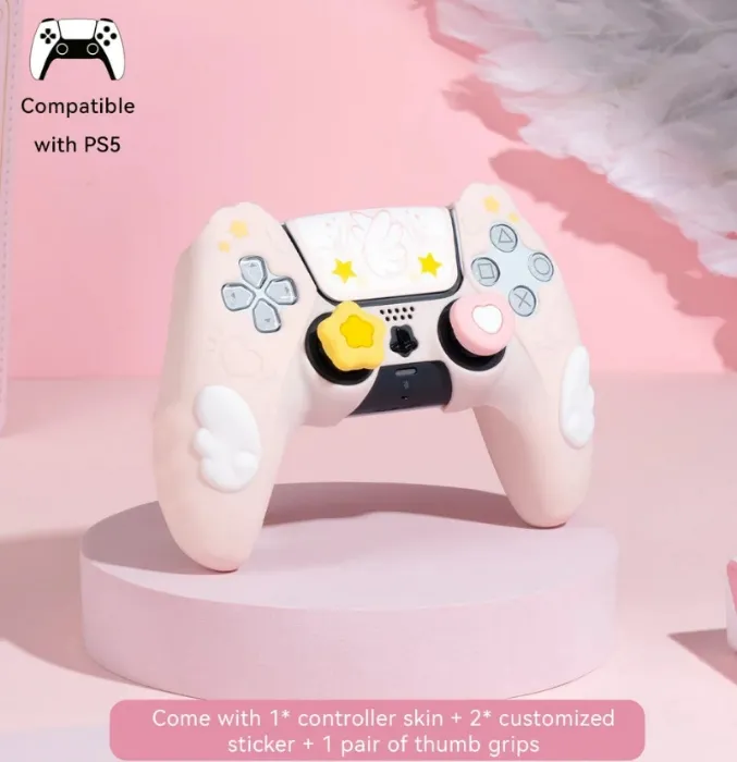 GeekShare Star Wings PS5/NS Pro Skin | Pink / PS5 Skin