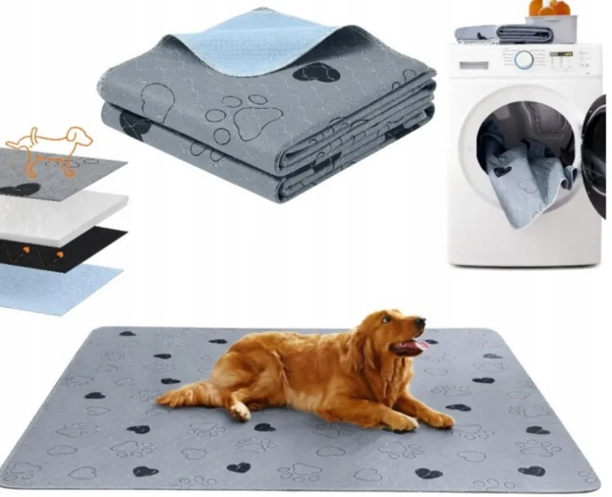 reusable big dog mat 2pcs XXXL