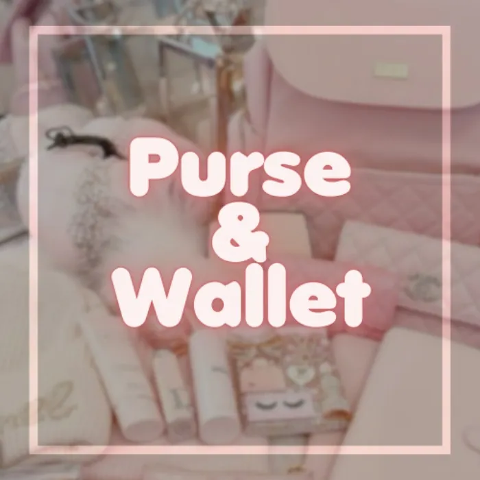 Purse with matching Wallet ݁ ˖Ი𐑼⋆