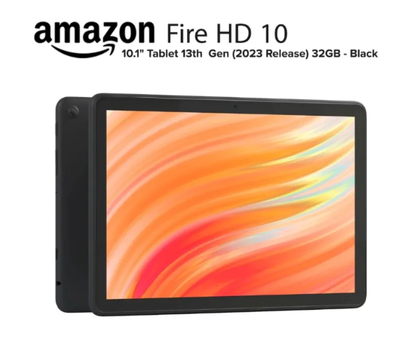 Amazon Fire HD10 - 10.1" FHD Tablet 13th Gen (2023 Release) 32GB
