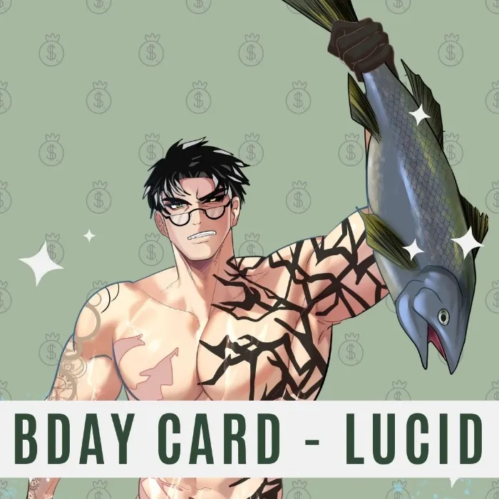 BIRTHDAY CARD - LUCID ($25.00)