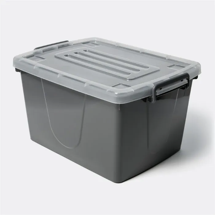 Openook Storage Container 32L - Solid Grey