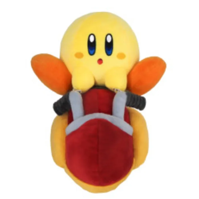 Plush Keeby & Wheelie Bike Kirby Air Riders