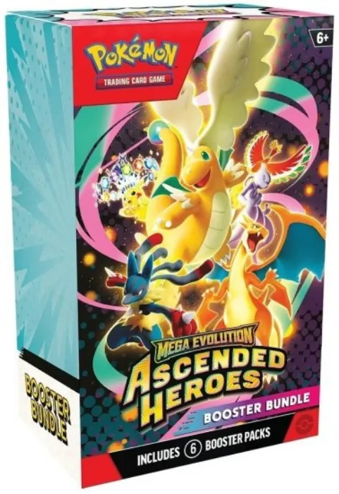 Pokemon TCG ME: Ascended Heroes Booster Bundle
