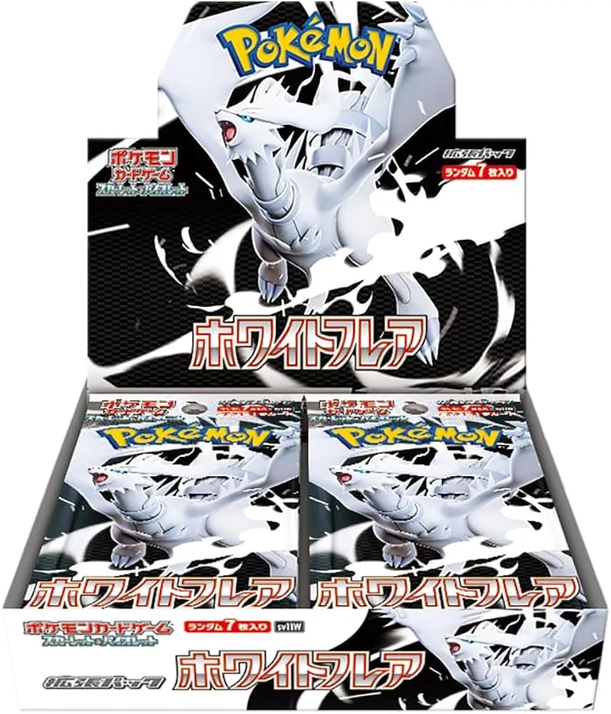  Pokémon TCG: Scarlet & Violet—White Flare Japanese 20 Packs Booster Bundle