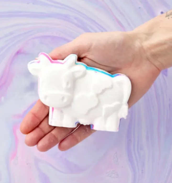 magic cow bath bomb