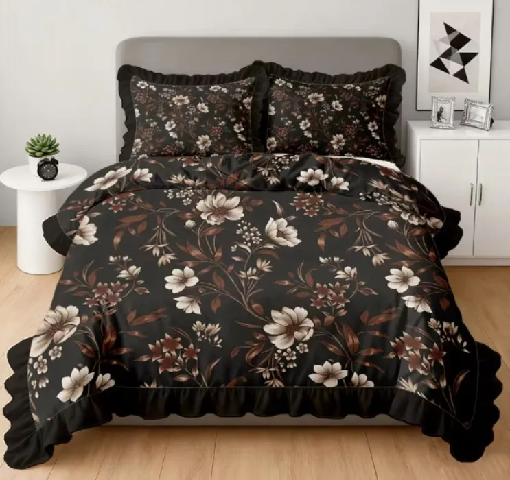 Bedding Queen bed Brown/Black
