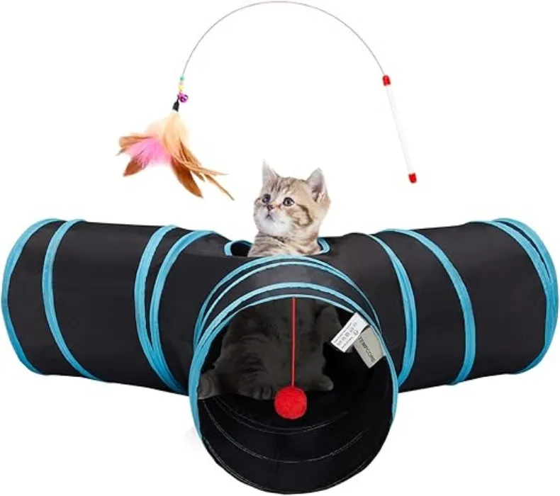 Tempcore Pet Cat Tunnel Tube - 3 ways