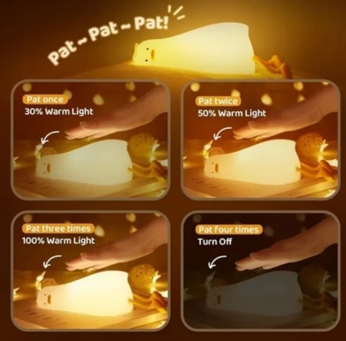 Lying Duck Night Light