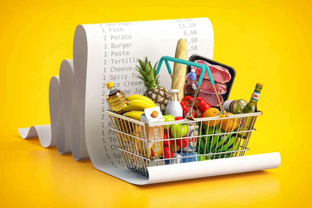 Weekly food shopping