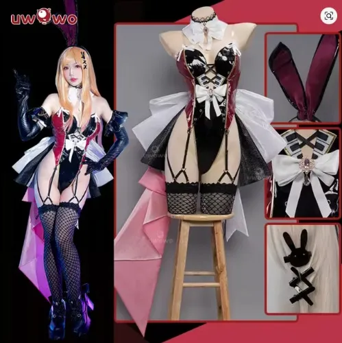 UWOWO Marin Kitagawa traje de conejito disfraz de Cosplay UWOWO×DISHWASHER1910: disfraz de Halloween de Marinn Kitawaa