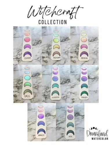 Dreamland Watercolor: The Witchcraft Collection Half Pan