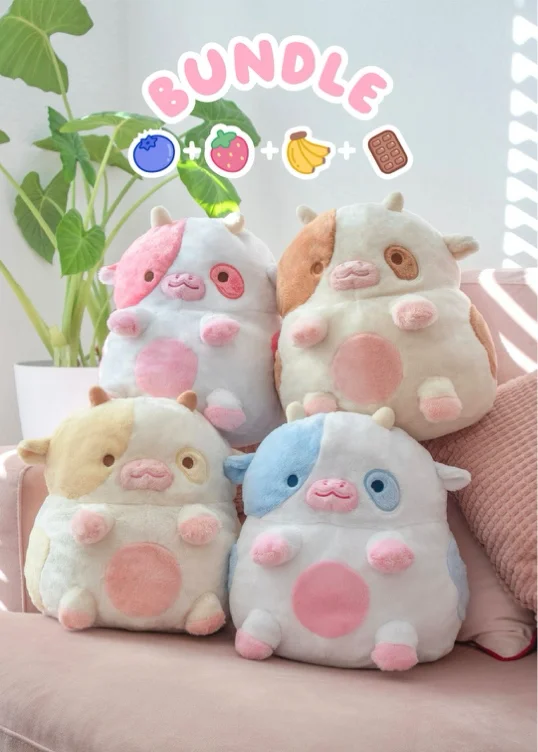 The Big Cow Bundle (Scented Heatable Plushies)
