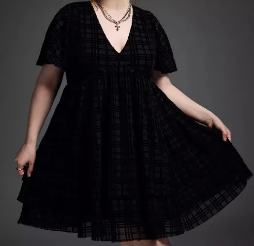 Nightfall Tiered Mini Dress