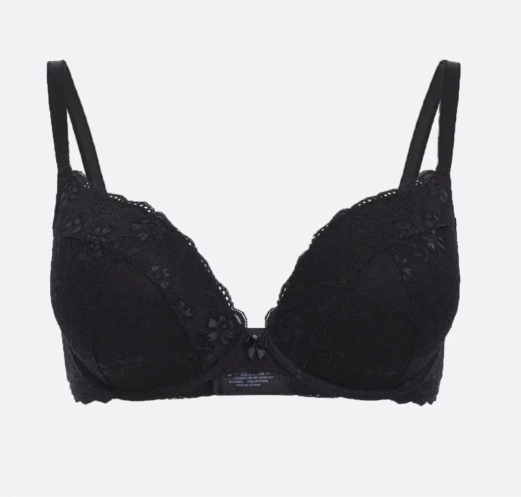 XO Plunge Push-Up Bra