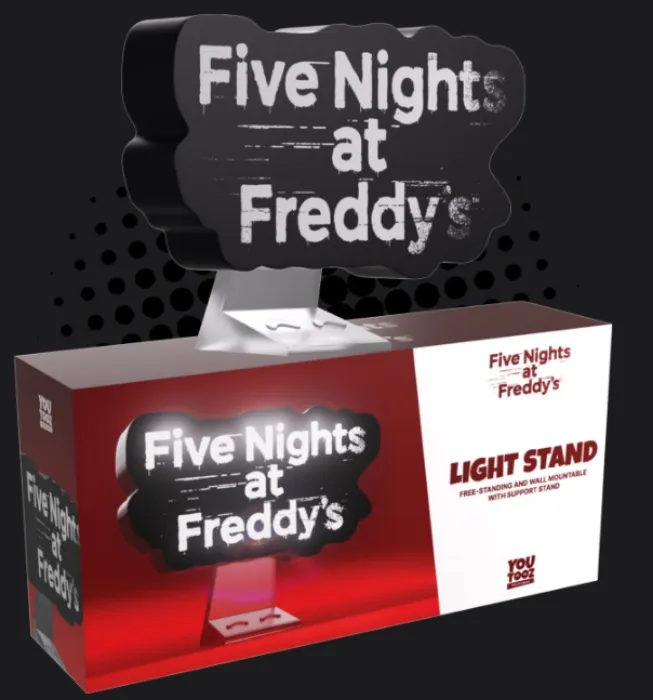 Five Nights at Freddy's - Five Nights at Freddy's Logo Light Stand